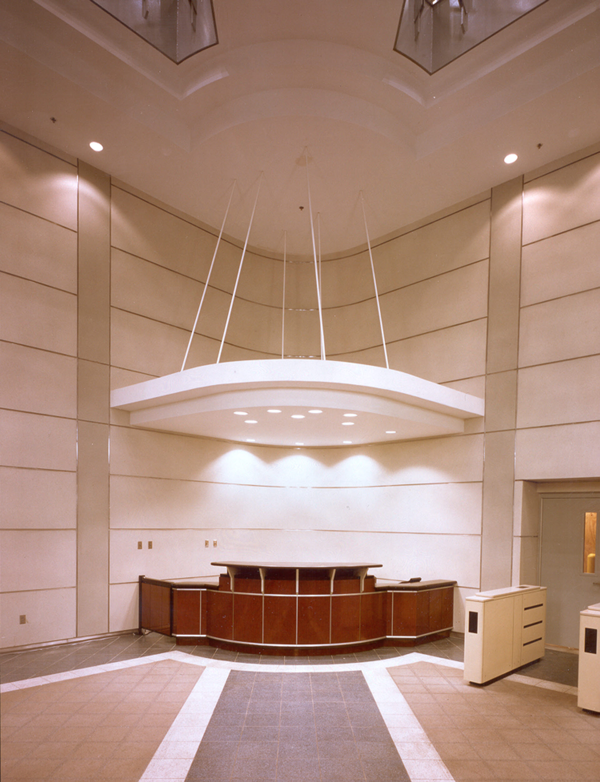 Interior View of Lobby Reception Area