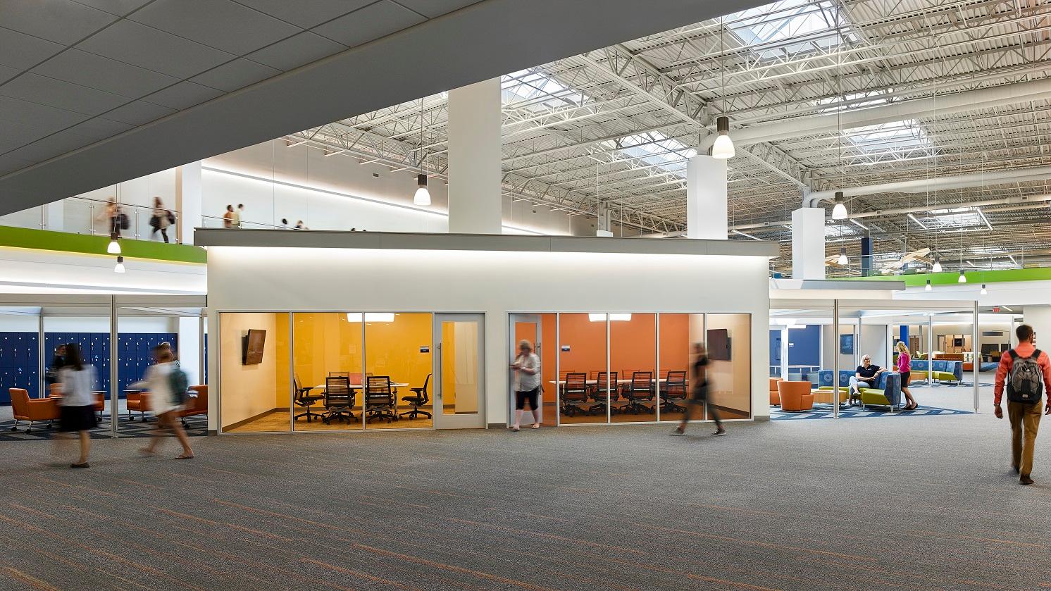 Atrium Group Study/Collaboration Rooms