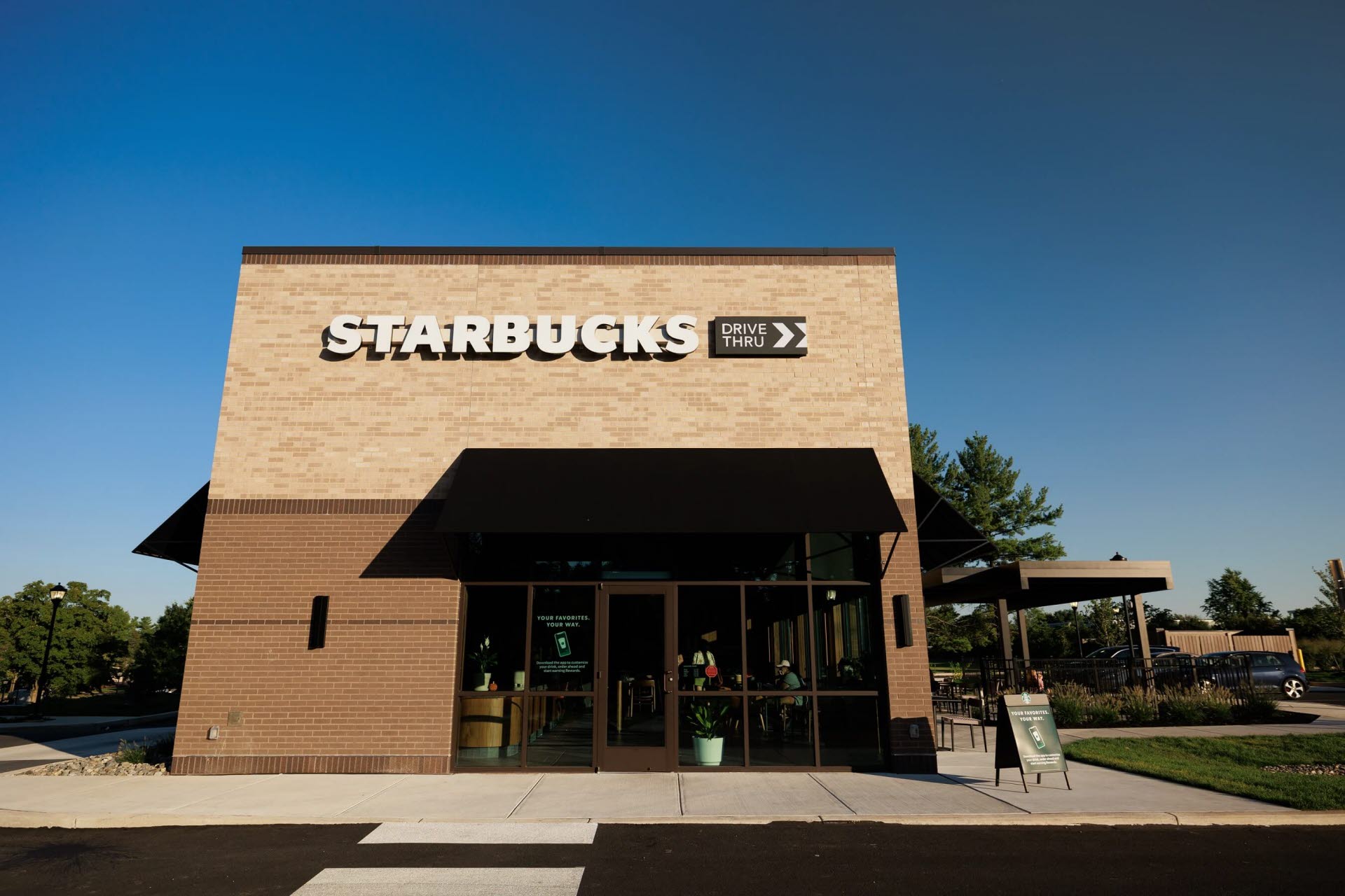 Starbucks Front Entrance