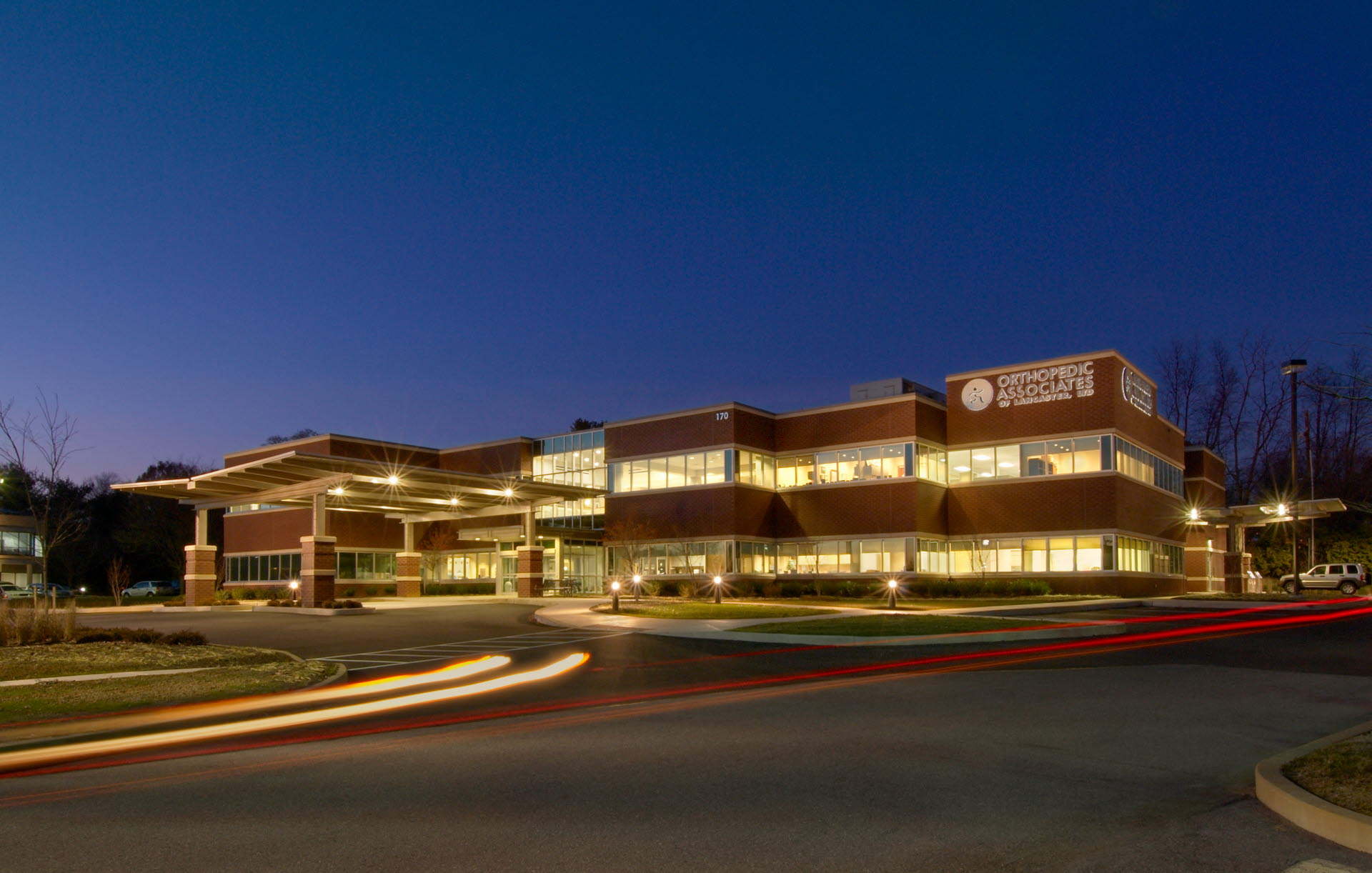 Building Exterior along Oregon Pike