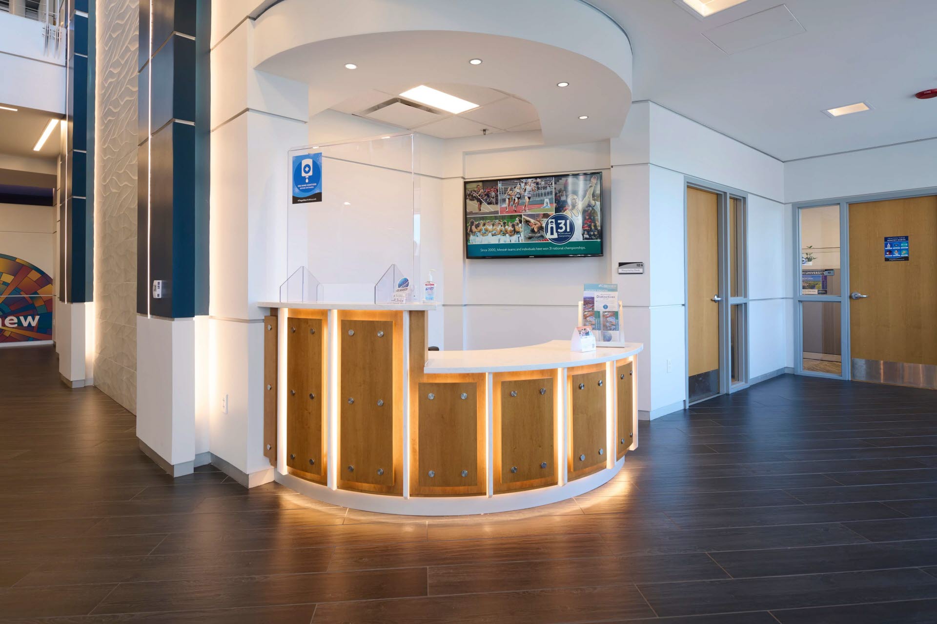 Visitor Reception Counter