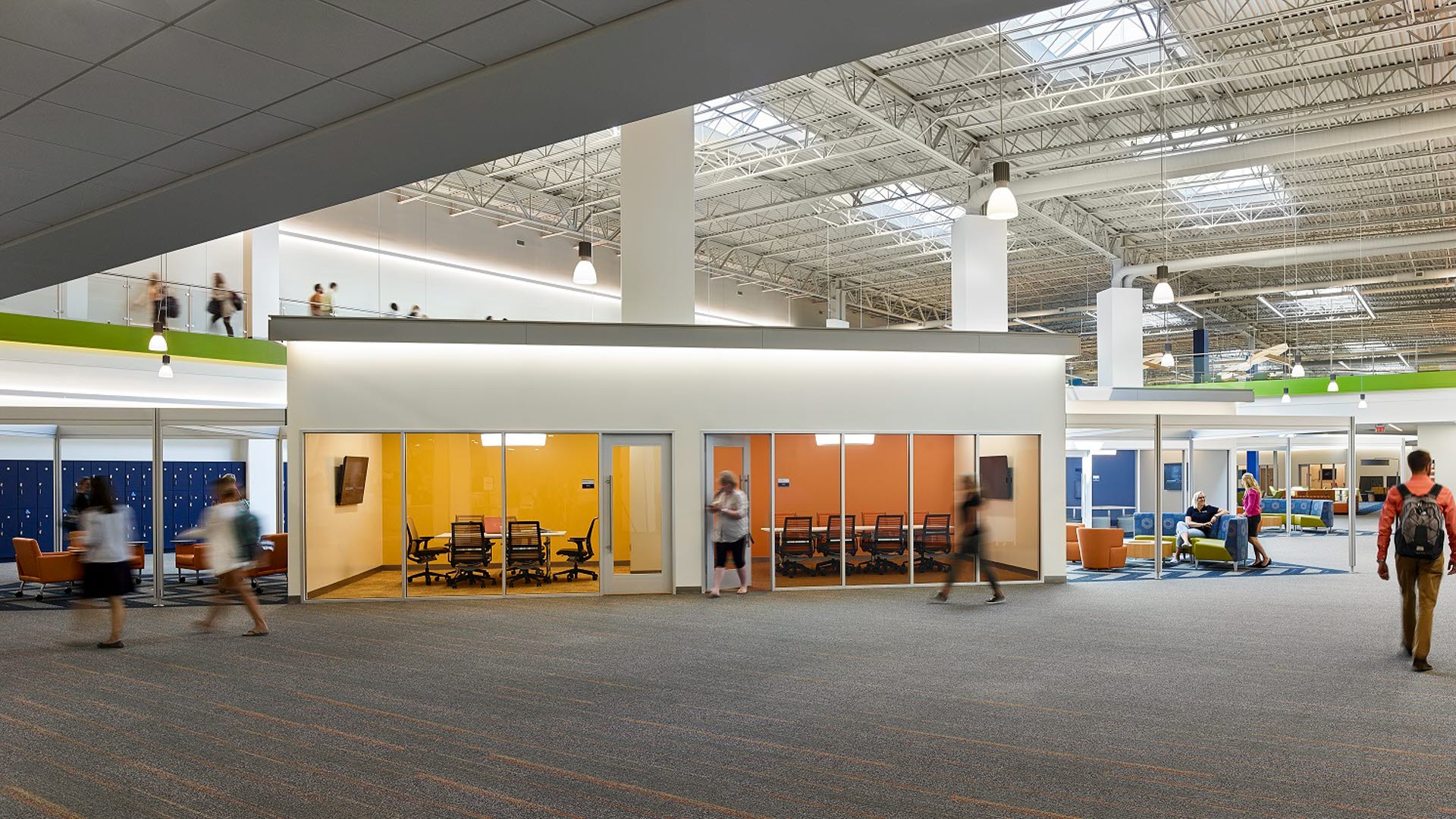 Atrium Group Study/Collaboration Rooms