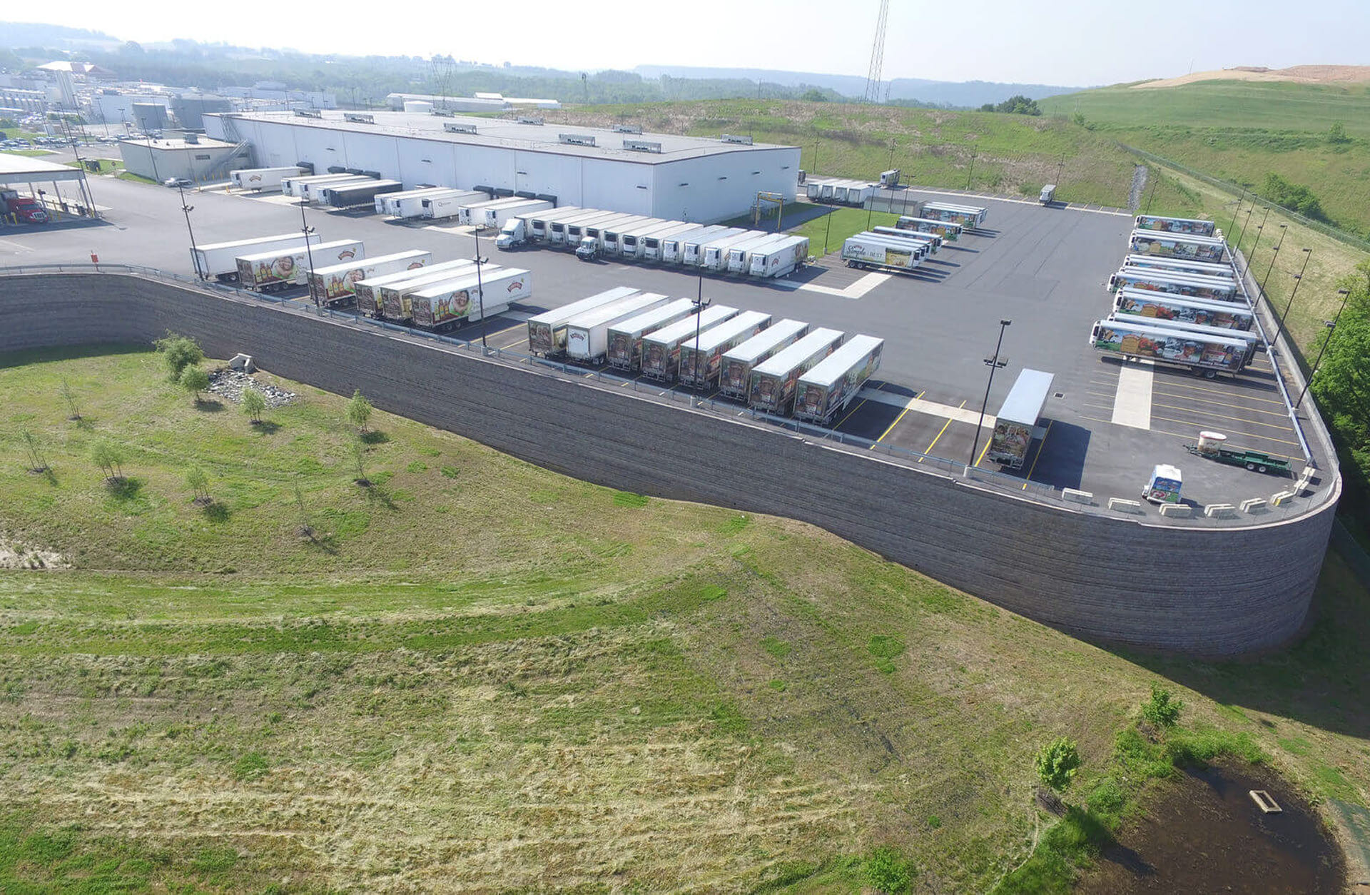 Exterior View of Cooler Warehouse/Office - photo by York Building Products