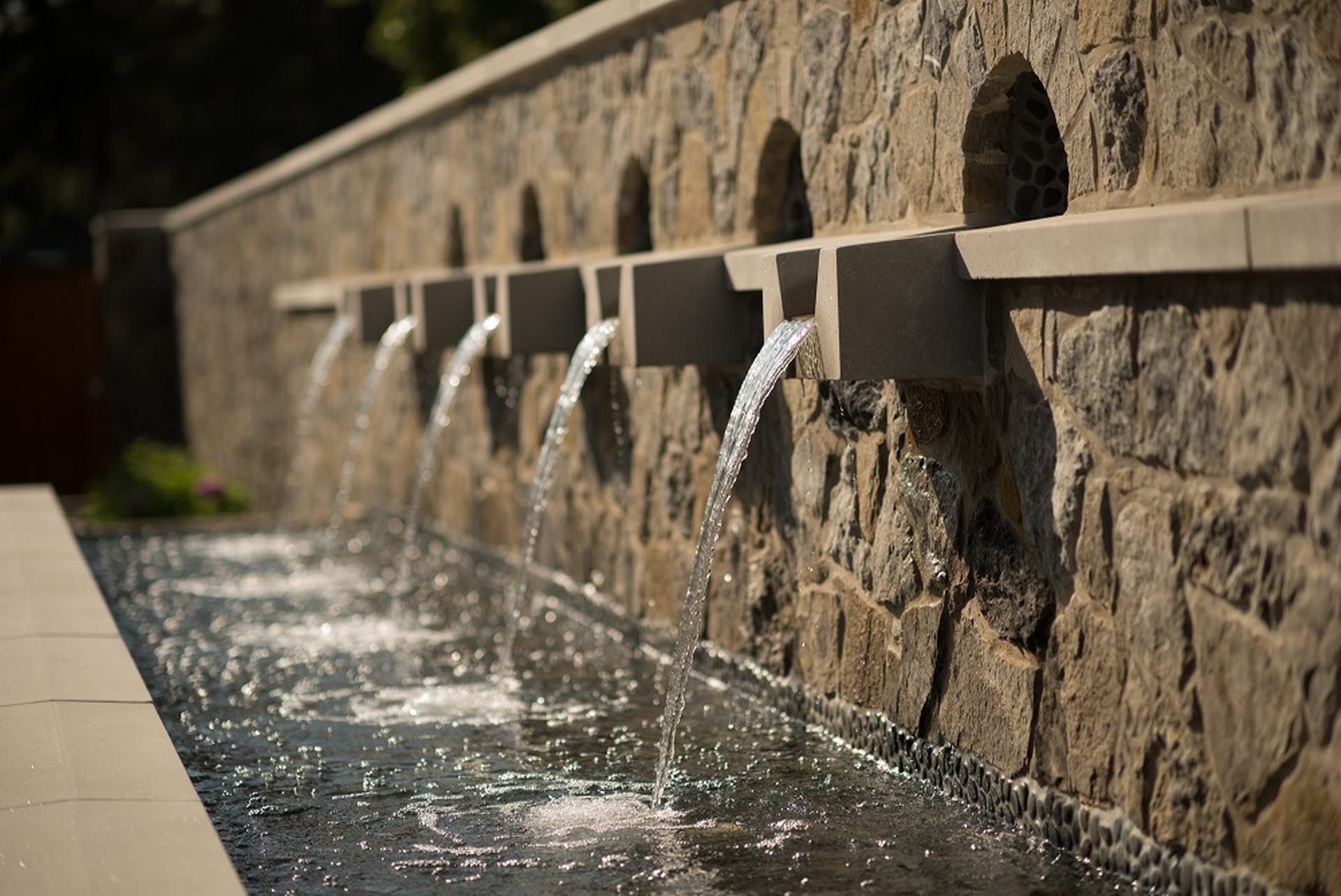 Courtyard Water Fountain