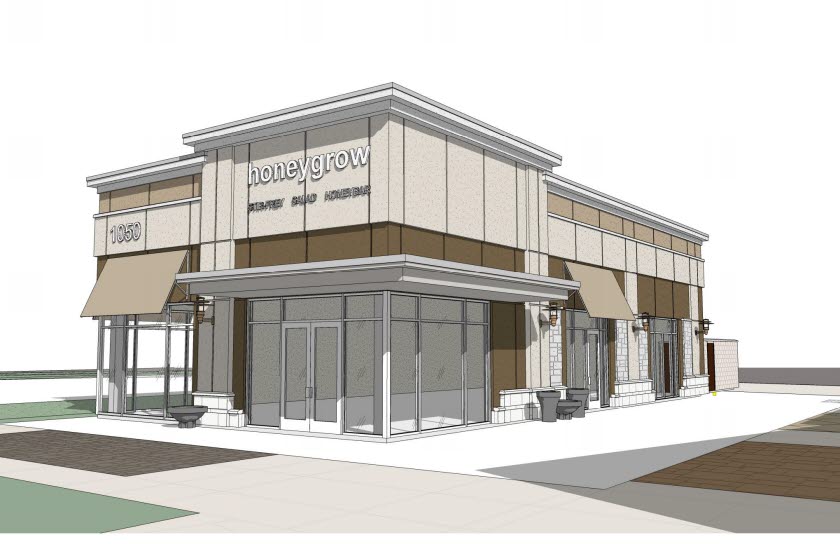 Honeygrow @ The Crossings 3D View