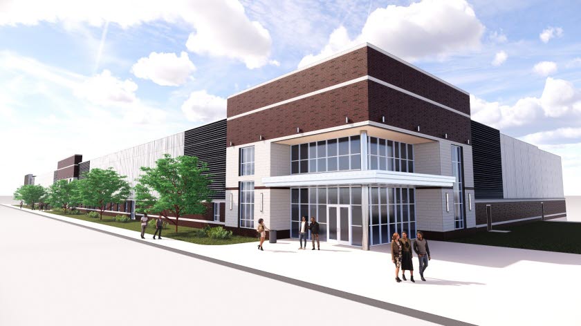Spec Warehouse, known as Building 424 Rendering