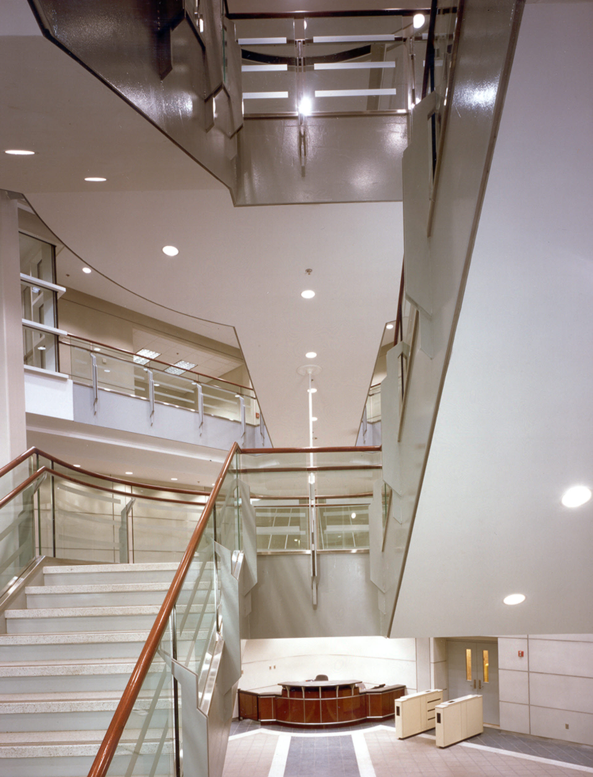 Interior View of Lobby Reception Area